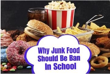 The Negative Effect of Junk food in Schools and Why It Should Be Ban
