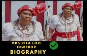 Mrs Rita Lori Ogbebor Biography